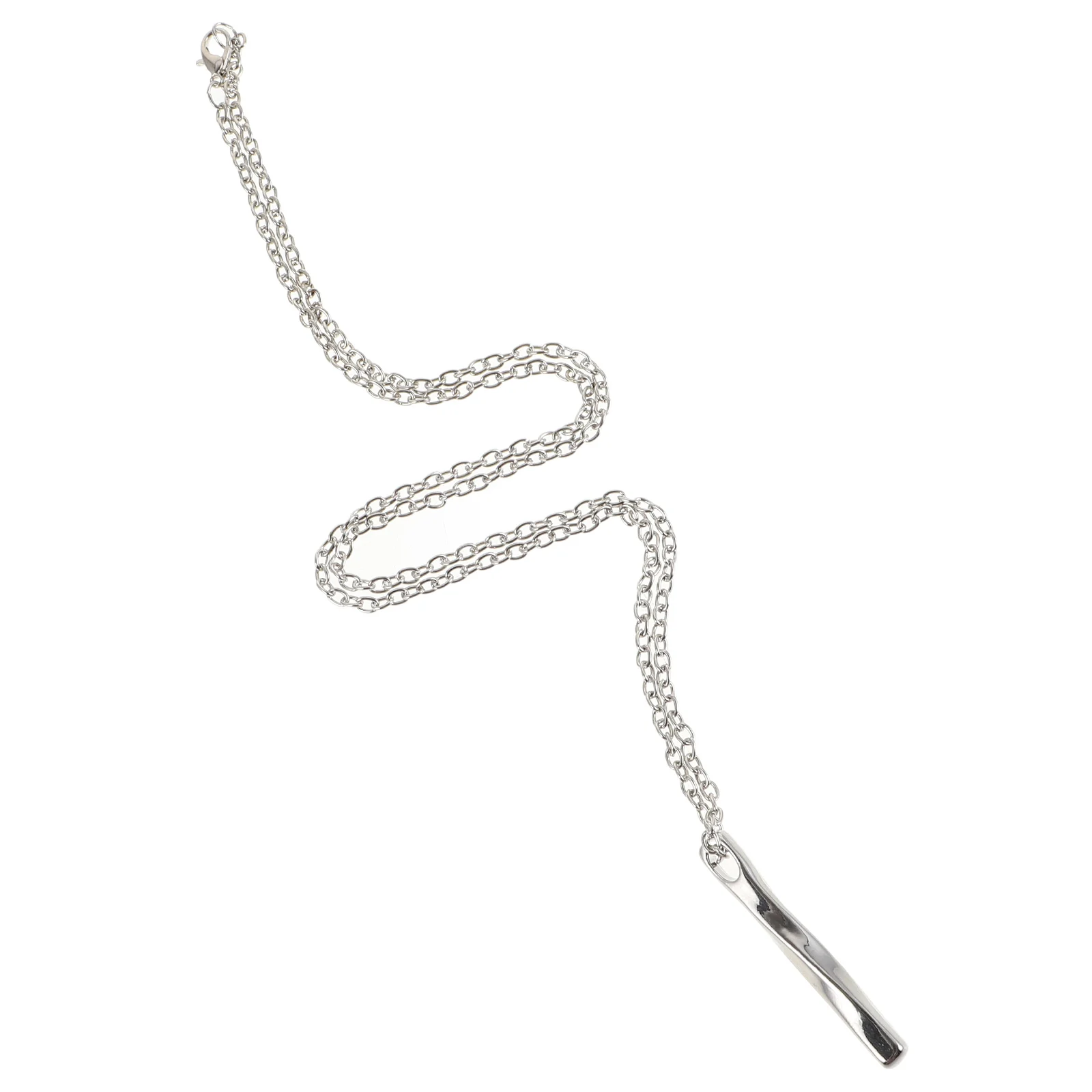 

Hip Hop Punk Chain Pendant Zinc Alloy Chunky Cool Decorative Jewelry For Men Women Daily Wear Versatile Accessory Stick Toggle