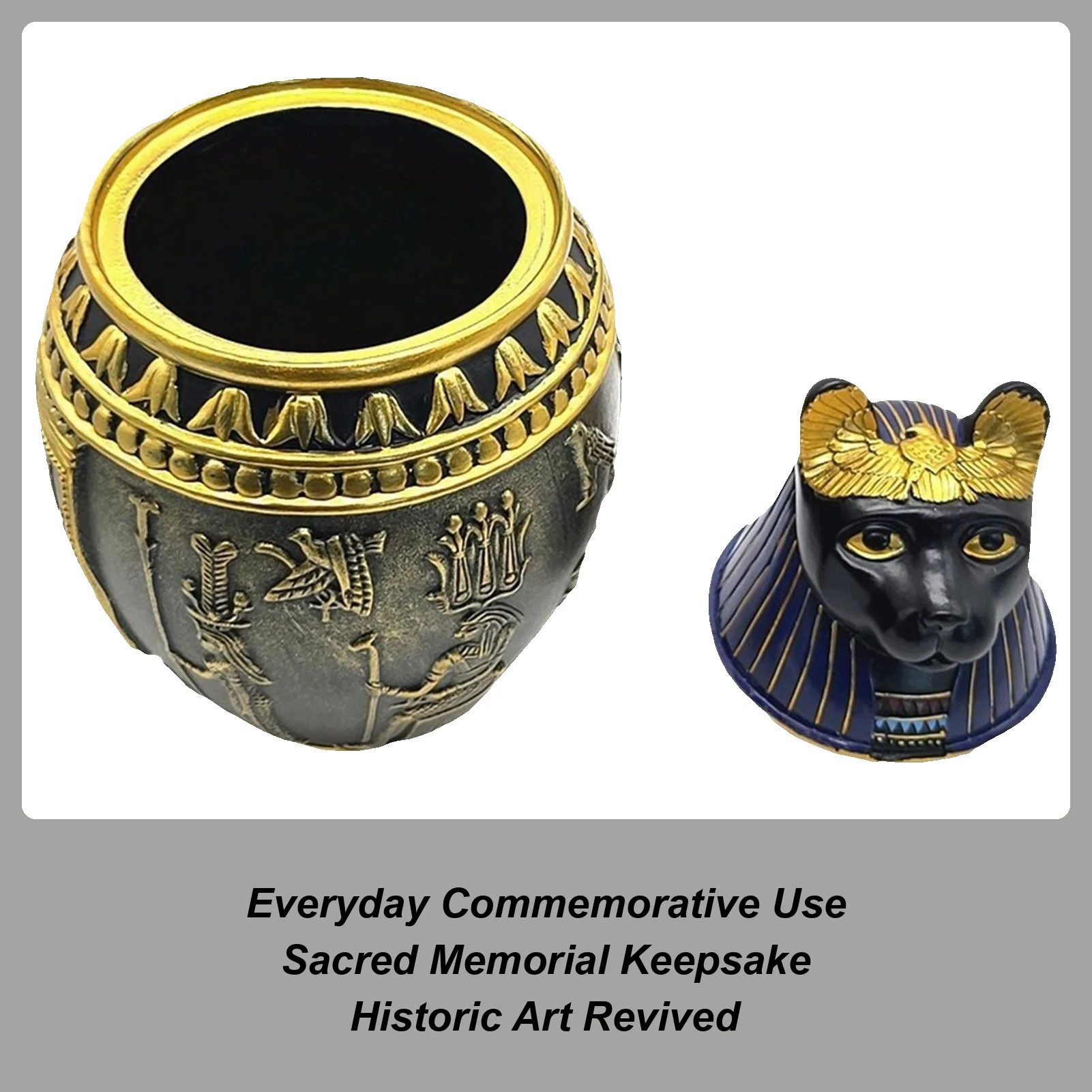 

Dog Urn Hollow Pet Urns For Dogs Resin Base Engraved Keepsakes Coffin For Comemorative Memory Remembrance Funeral Burial Cat