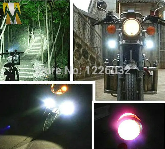 Motor Headlight Motorcycle Bike Hid Lights H6 Hi/Low Beam Xenon Bulbs Headlamp  faro de moto 12V 35W 5000K/6000K/8000K/10000k