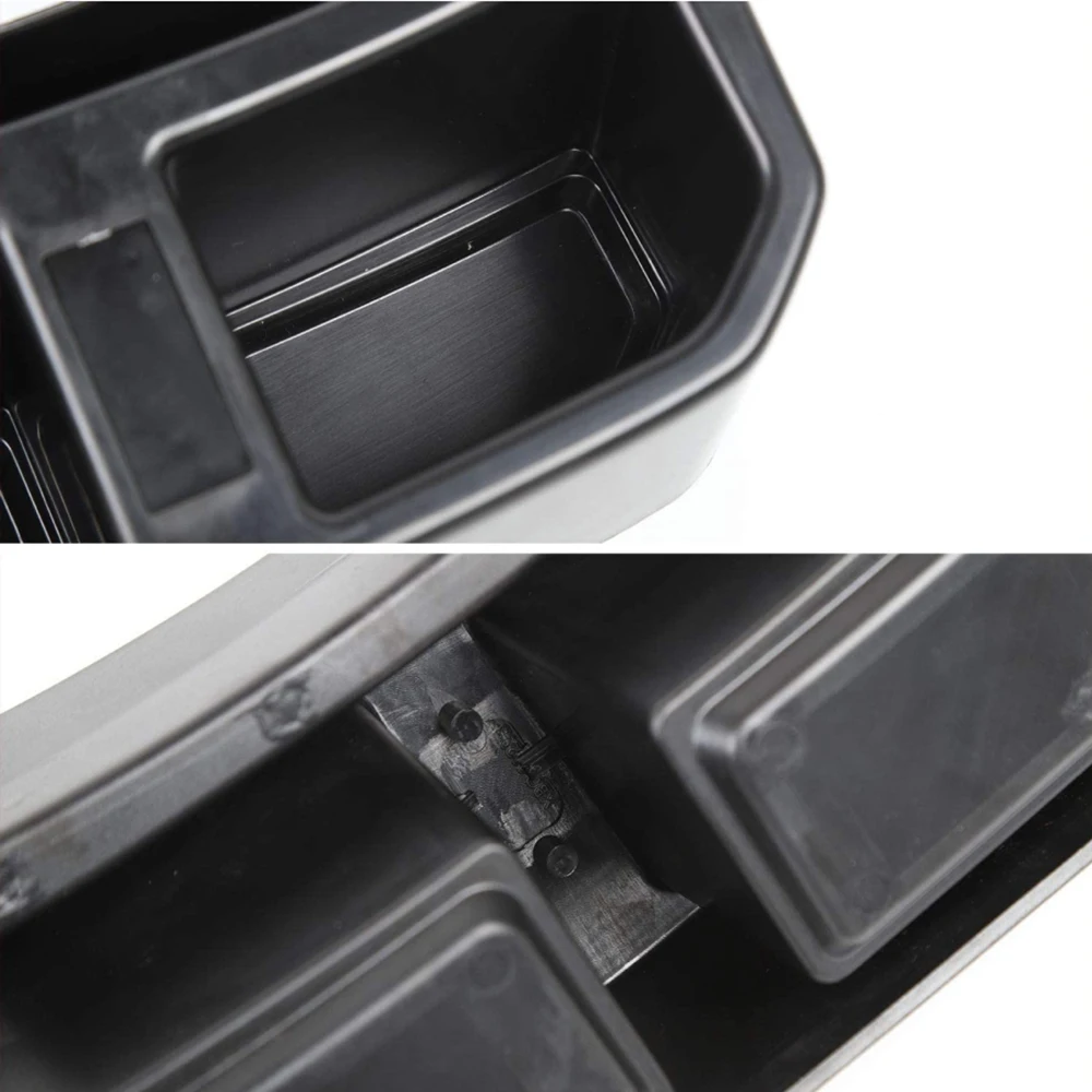 ABS Car Rear Seat Water Cup Holder Mount Storage Box Organizer for Jeep Wrangler JL 2018-2023 Interior Accessories