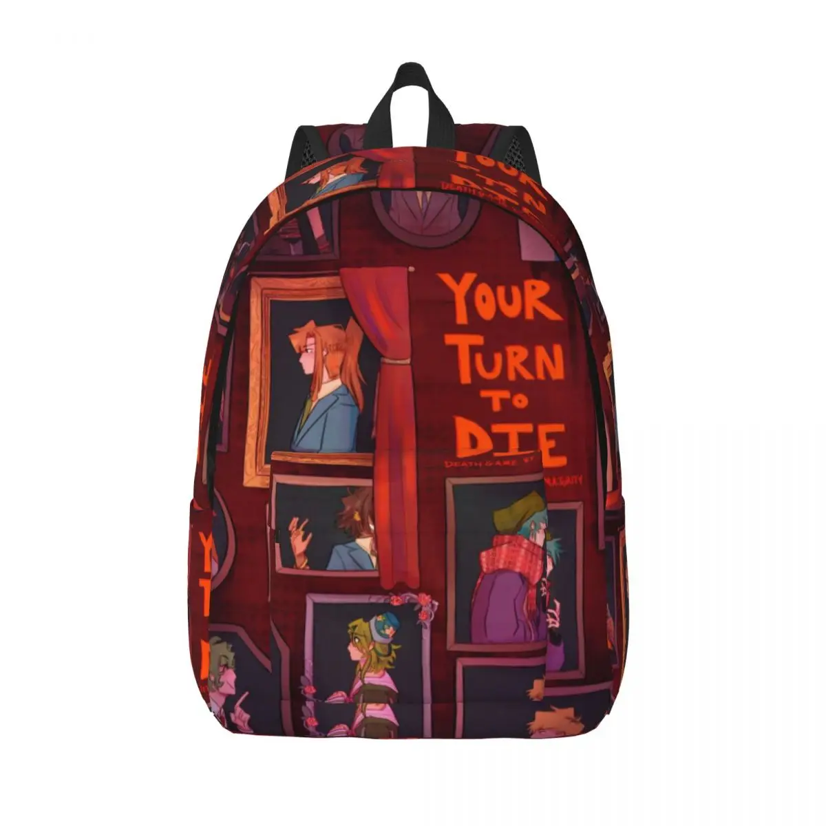 

Your Turn To Die Death Game Повседневный рюкзак Спортивный студенческий рабочий рюкзак для мужчин и женщин Сумка на плечо для колледжа