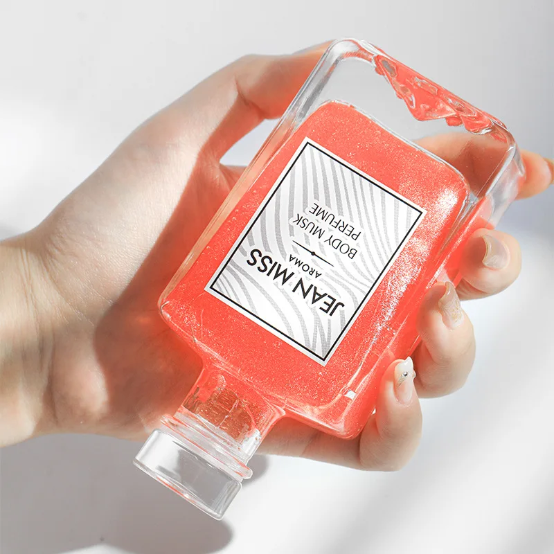 

Quicksand Sparkling Gel Perfume Lasting Sweet Sour Floral Fruity Girl False Body Fragrance Eau De Toilette Body Musk Perfume