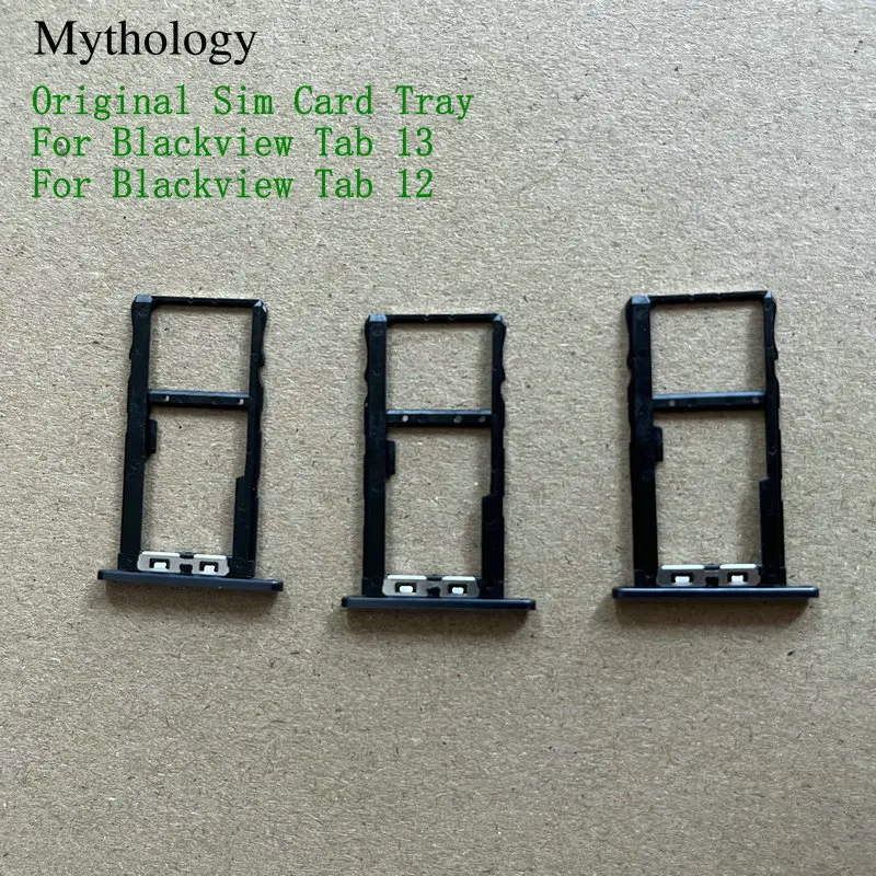 For Blackview Tab 12 Tab 13 Tab 11 Tab 7 Tab 16 Sim Card Tray Original Card Slot Tablet Mbile Phone Accessories