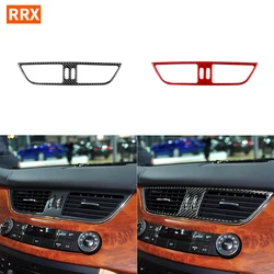 For Mercedes-Benz CLS C219 2004-2009 Central Control Air Outlet Sticker Cover Trim Carbon Fiber Interior Styling Accessories