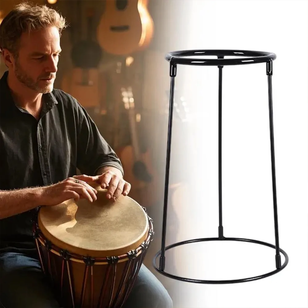 ขาตั้งกลองแอฟริกัน กลองแอฟริกันขนาด 8-12 นิ้ว สากล ปลดปล่อยขาของคุณ การตีกลองที่สะดวกสบาย จับกระชับ แข็งแรง ทนทาน