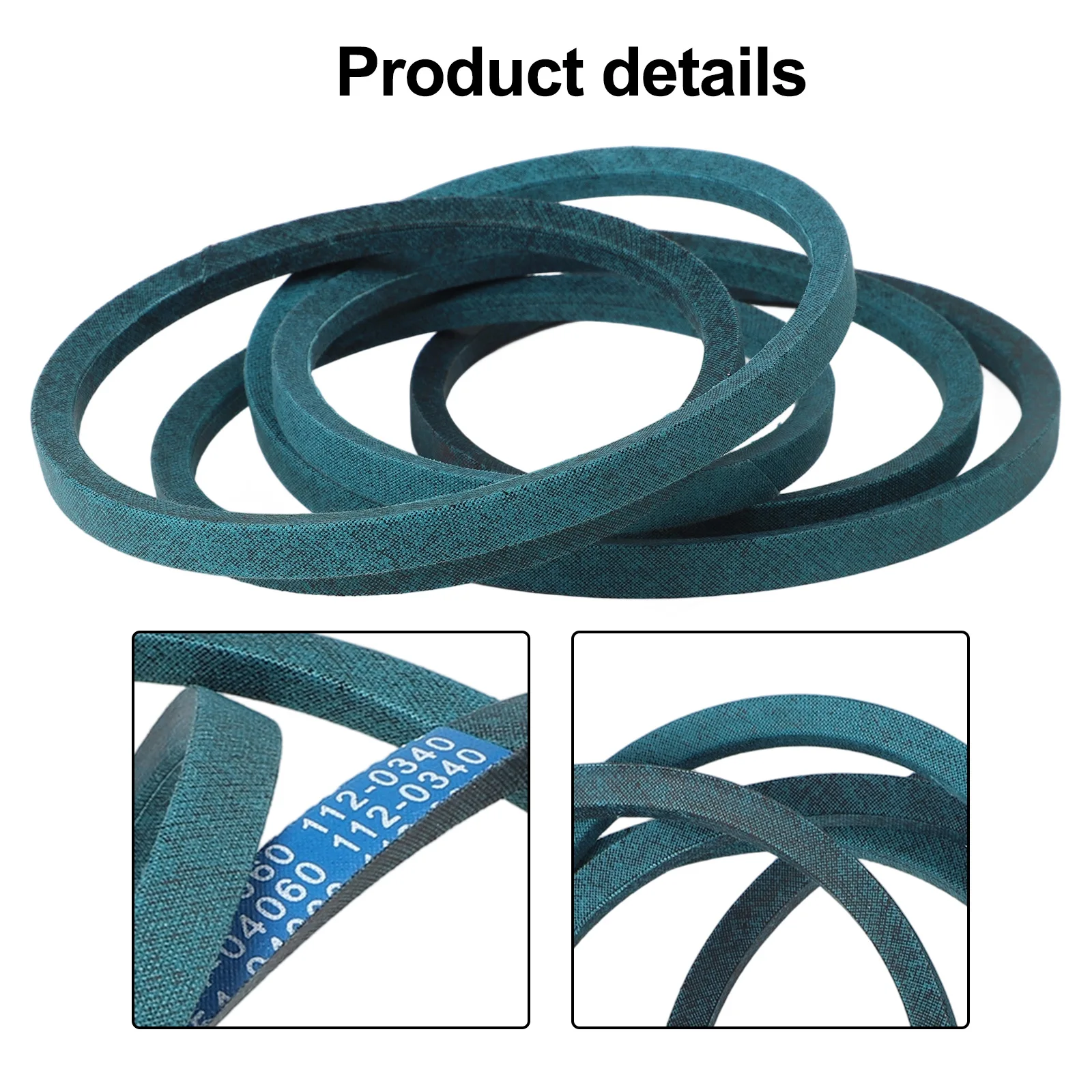 42 Inch Mower Drive Belt Abrasion Resistant 1 2 Inch Width 42 Inch Drive Belt Abrasion Resistant Compatible With Multiple Models