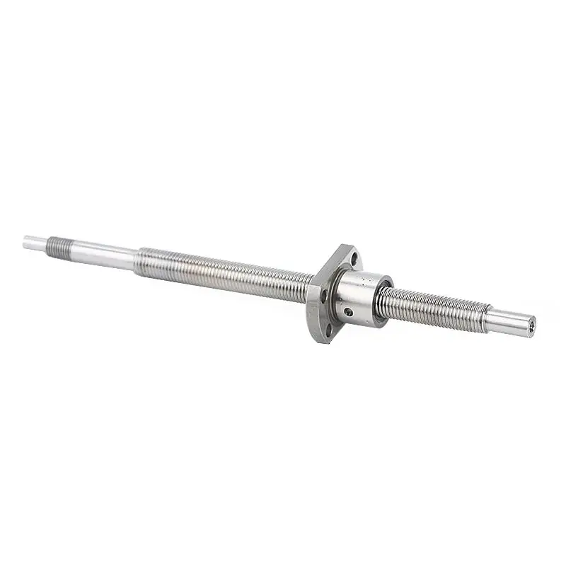 4mm 6mm 8 mm 10mm 12mm 0401 0804 1010  1002 1004 Micro Left Hand Ball Screw with Ball Nut Assembly - Image 2