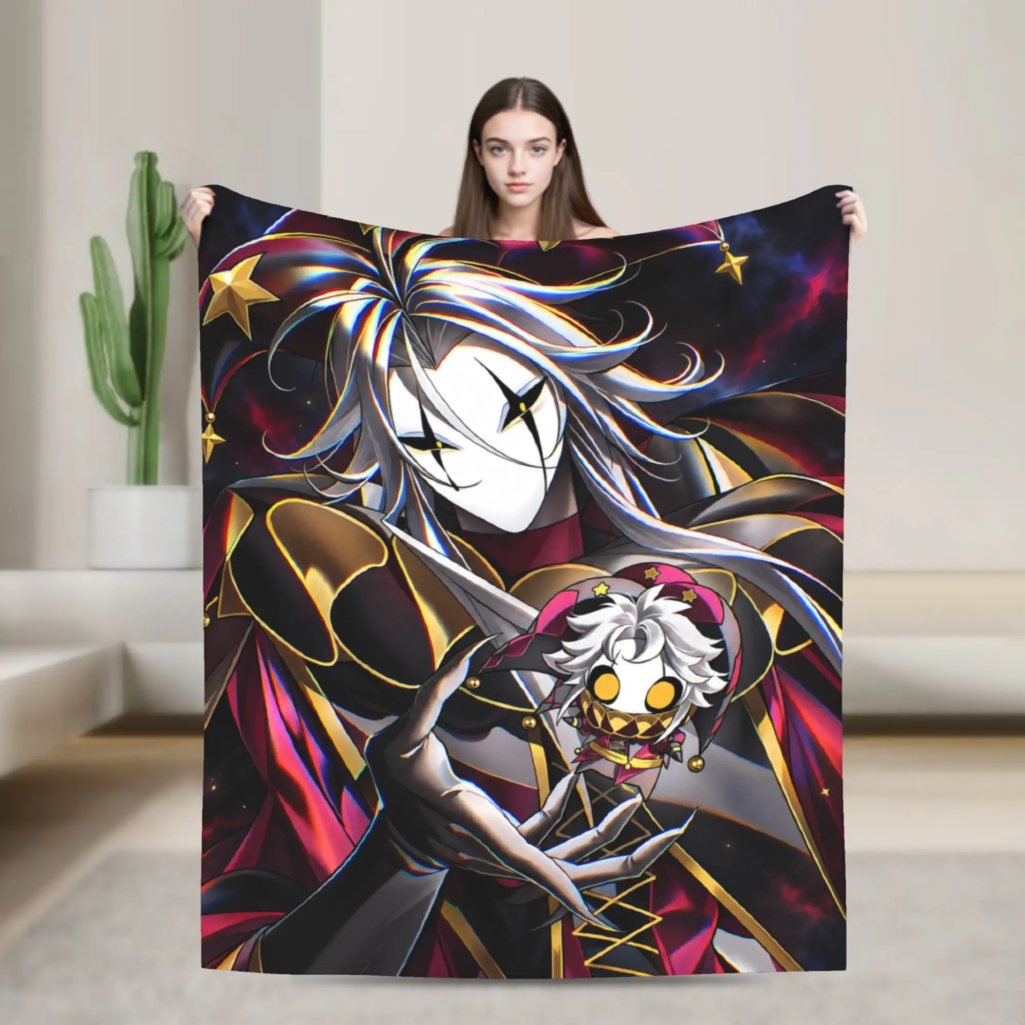 Freak Circus Silver Warrior Blankets Quality Super Warm  Throw Blanket Winter Boy Girl Living Room Print Bedspread