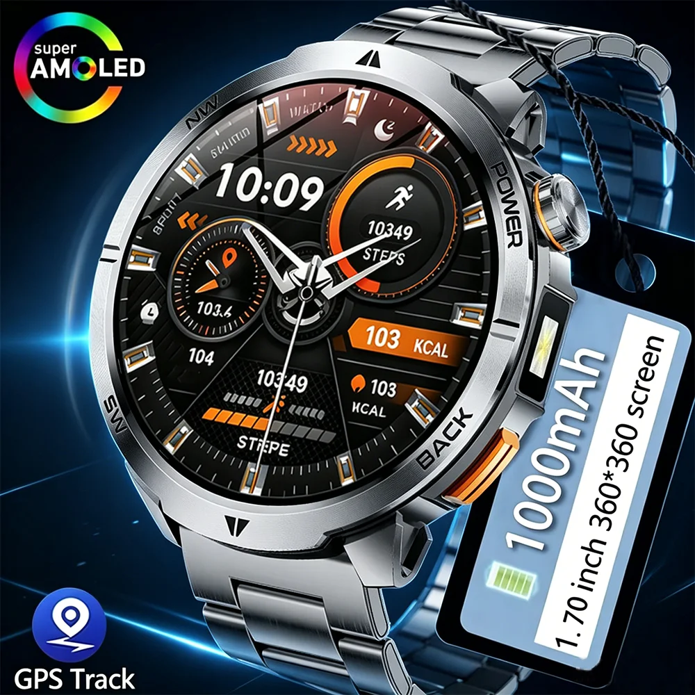 2026 New TREX3 1000mAh Large Battery Durable Adult Smart Wat