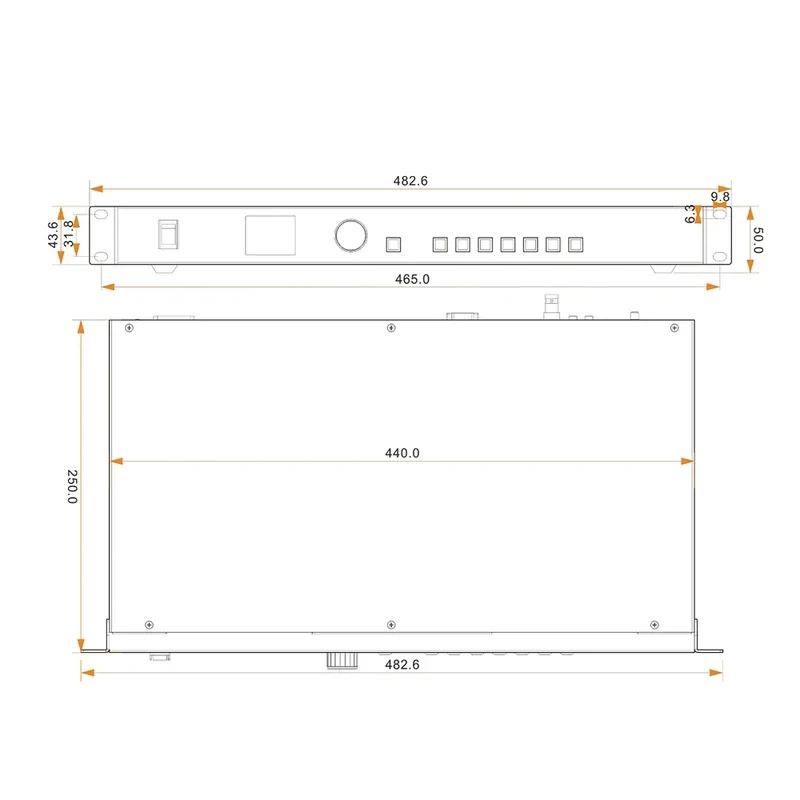 Novastar V960 HD LED Video Controller for Outdoor Advertising for LED Display Screens Elevators Retail Stores Education Subways