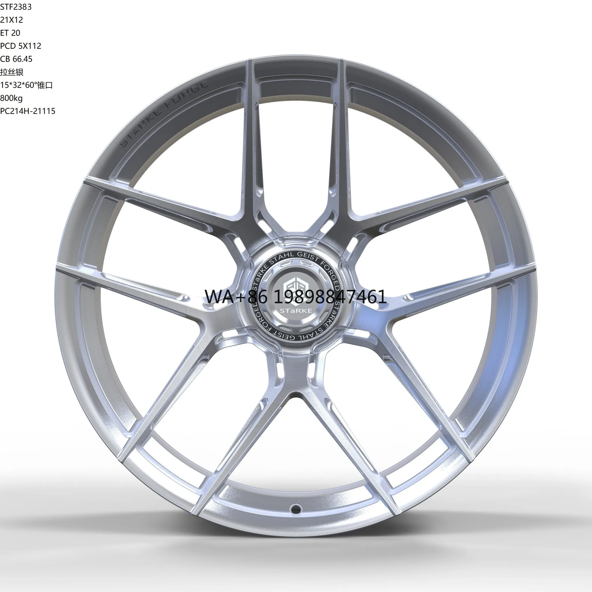 

GEASCO New 22x11 One Piece Cast Forged Aluminum Alloy Wheels | Precision CNC Machined Black 112mm PCD 20mm ET Universal Cars