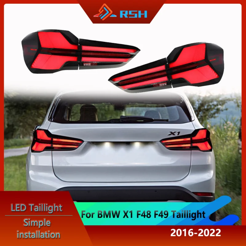 

Car Tail Light For BMW X1 F48 F49 Taillight Assembly 2016-2022 Modification LED Daytime Running Lights Turn Signal Rear Lamp