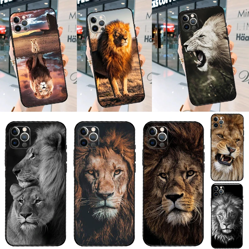 King Lion Roaring Case For Samsung Galaxy M06 M16 M36 M56 M15 M11 M31 M21 M53 M13 M32 M52 M35 M55 M14 M34 M54