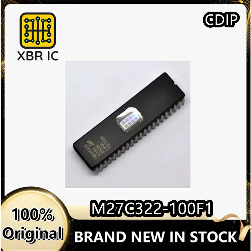 (2/20 pieces) M27C322-100F1 M27C322 CDIP-42 Memory Mirror Chip Brand New Original Stock Authentic Product Fast Shipping