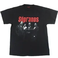 Vintage Sopranos T-Shirt Hbo 2002 Tv Series Show Tony Sopranos Cotton Crew Neck Tees