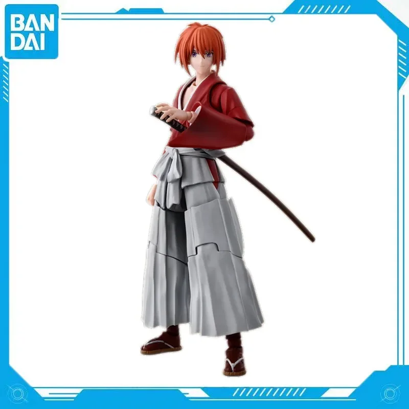 حقيقية بانداي شخصيات أنيمي Himura Kenshin S.H.Figuarts اللعب SHF PVC عمل أرقام 13.5 سنتيمتر هدية جمع نموذج الدمى