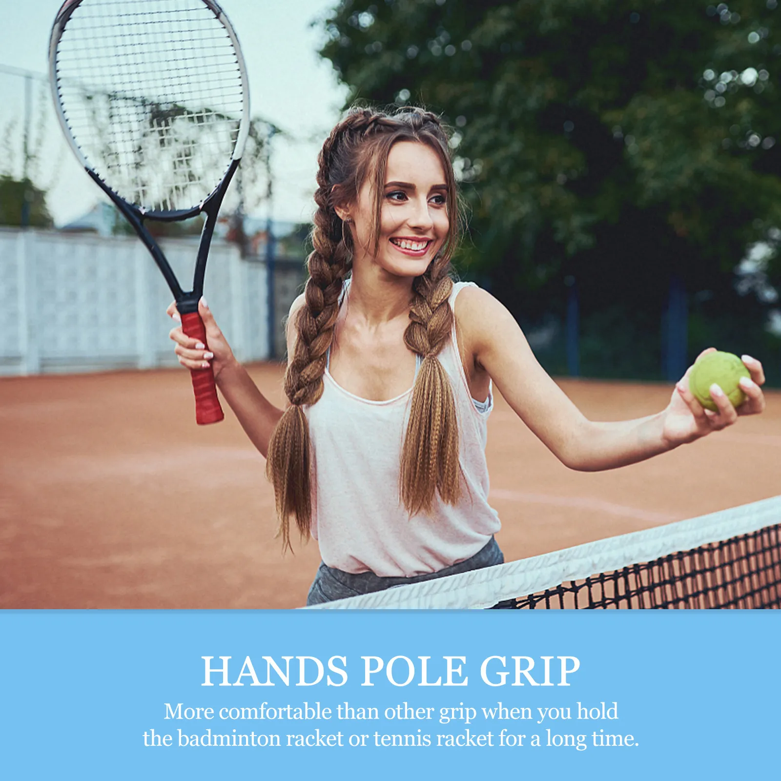 

6 шт. Премиальные полиуретановые обмотки для ракеток (теннис, бадминтон): противоскользящие, влагопоглощающие, дышащие, комфортные, для занятий спортом на открытом воздухе