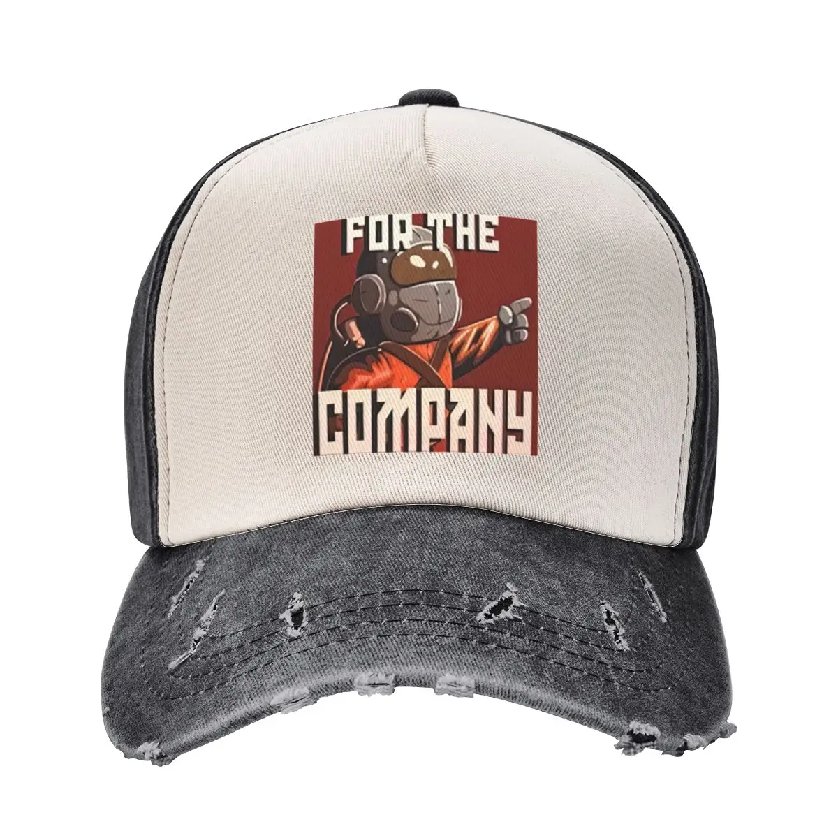 Lethal Company art Baseball Cap Wild Ball Hat Rugby Women Beach Fashion Men's