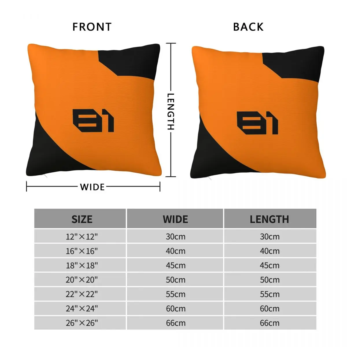 Oscar Piastri Racing Driver Square Pillowcase Polyester Linen Velvet Pattern Zip Decor Throw Pillow Case Home Cushion Cover