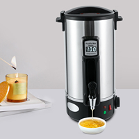 8L/10.8L/12L Wax Melter for Candle Making 1100W Electric LED Wax Melting Pot Wax Warmer Machine Candle DIY Wax Heater with Spout