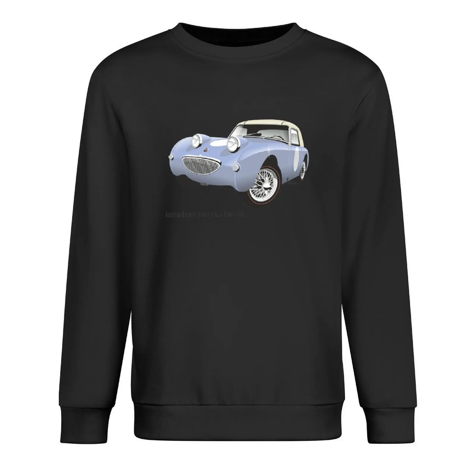 

Austin Healey Sprite mark 1 iris blue Pullover blouse men's sweat-shirt mens clothes male clothes men's sweatshirts