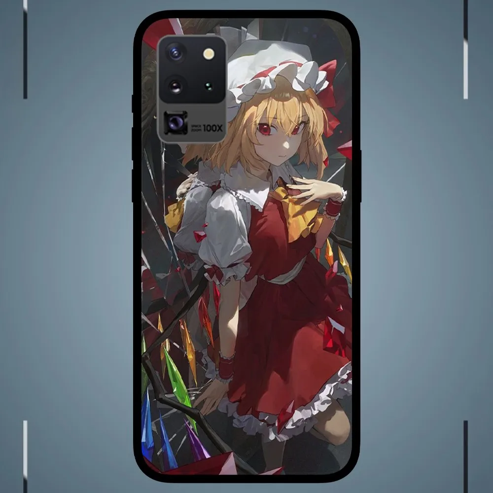 Game Touhou Project  Phone Case For Samsung Galaxy S24 S23 S22 S21 S20 FE Note9 10 Plus Ultra Lite 5G Black Phone Case