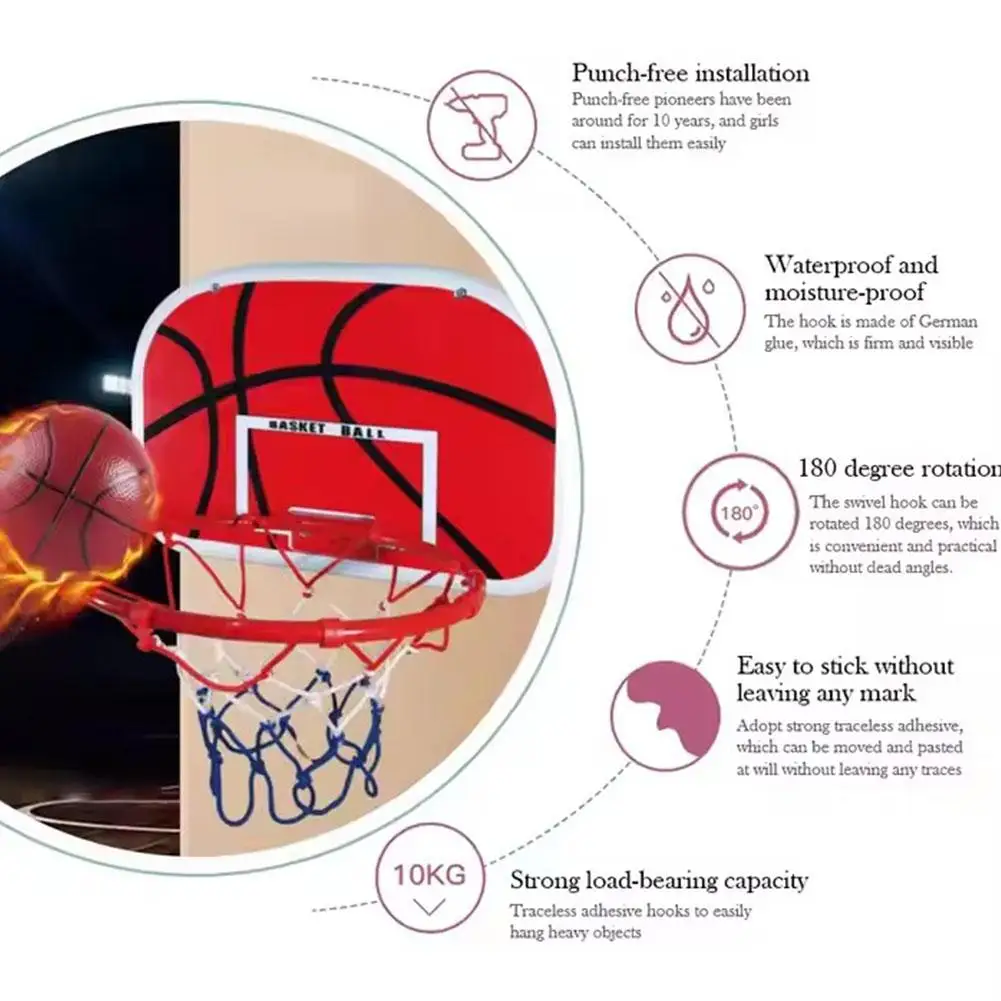 Рисунок 2 - Мини-баскетбольное кольцо с мячом и насосом