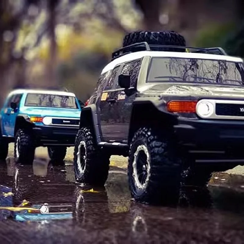 Simulation de télécommande à grande échelle 2.4g, contrôle facile Yk4103 Fj Cool Land Ze, modèle de véhicule professionnel Rc d'escalade tout-terrain