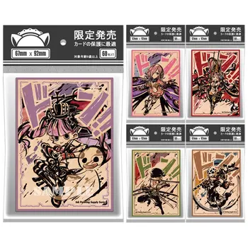 60 pièces/sac Laser Anime cartes manches 67x92mm cartes de jeu de société protecteur PTCG cartes bouclier carte couverture pour TCG/PKM/MGT cartes à collectionner