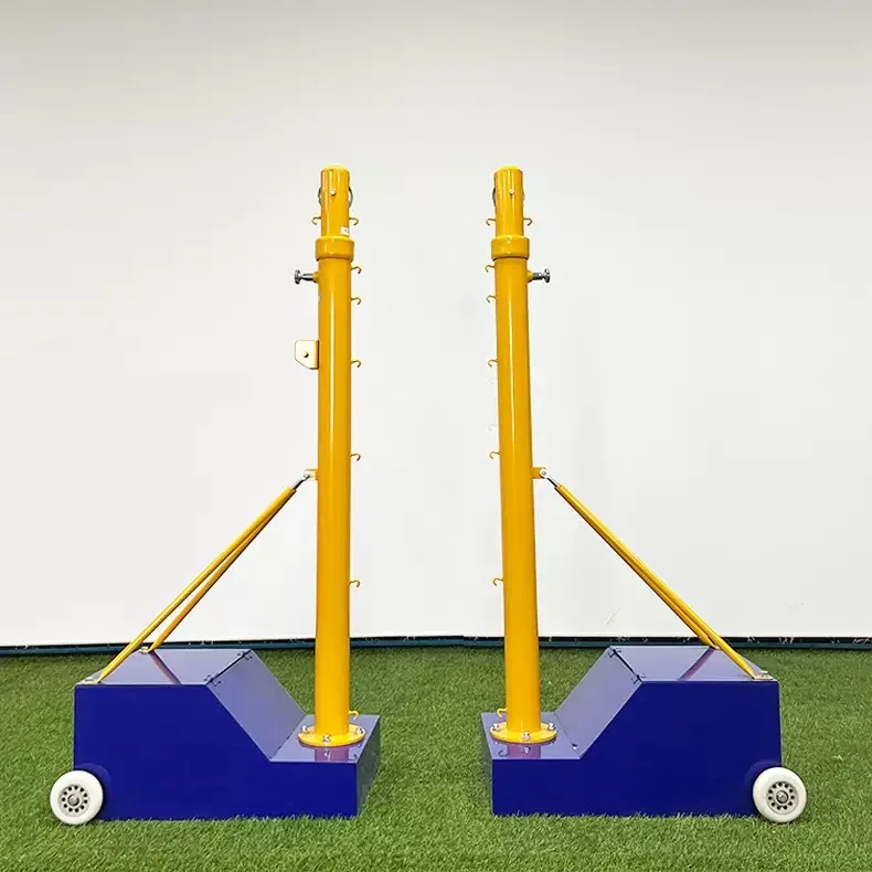 

Multifunctional Lifting Middle Post with Net for Tennis Pickleball Badminton Volleyball Equipment for Training and Entertainment
