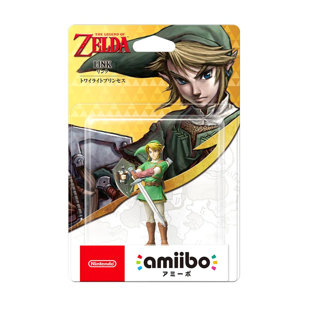 Nintendo Switch Amiibo Zelda Figure Twilight Princess Toon 20 Hearts Wolf Link Ocarina of Time Breath of the Wild