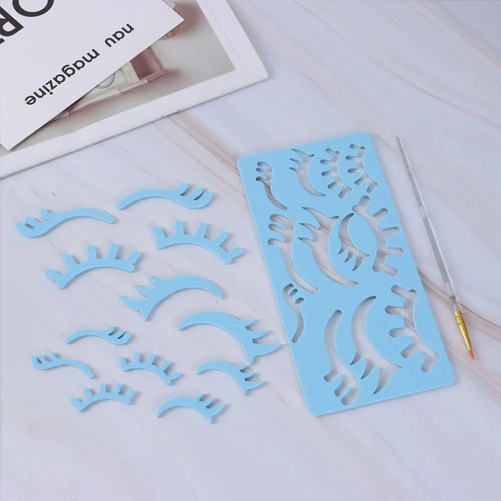 Acrylic Unicorn Eyelashes Mold Baking Accessories 3D DIY Chocolate Scrapbook Stamp Cutting Die Fondant Cake Decorating Tool