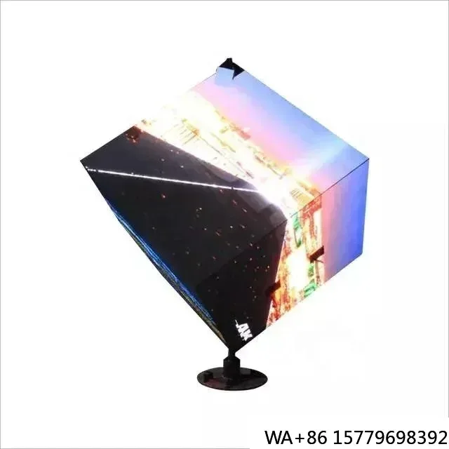 P2.5mm LED Cube Screen 4/5 Sides Creative Digital Advertising for Indoor & Outdoor