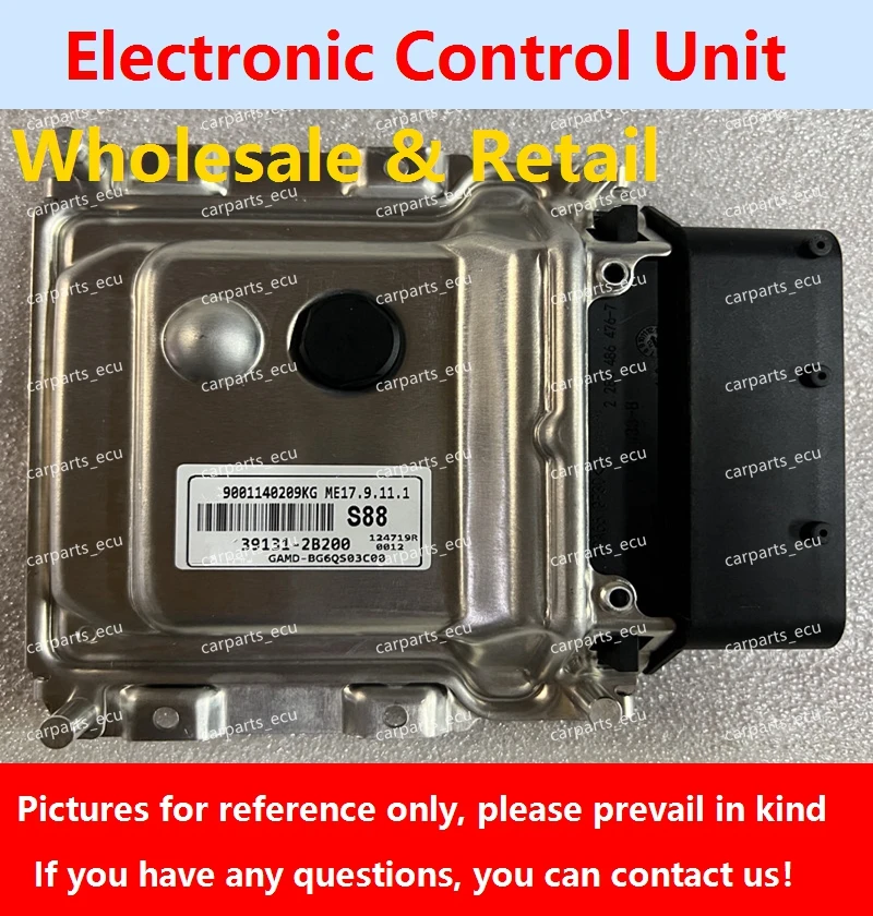 

For Hyundai KIA Car Engine Computer Board/ECU/ME17.9.11.1 39131-2B200 S88/39111-03345 BE30/39101-04405 B239/39130-2B580 MRM5