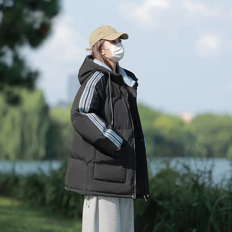 الشتاء الرجال أسفل سترة تسلق الصيد مقنعين الدافئة الرجال سترة معطف رجل عادية خفيفة الوزن معطف منتفخ تزلج الرجال الشتاء سترات