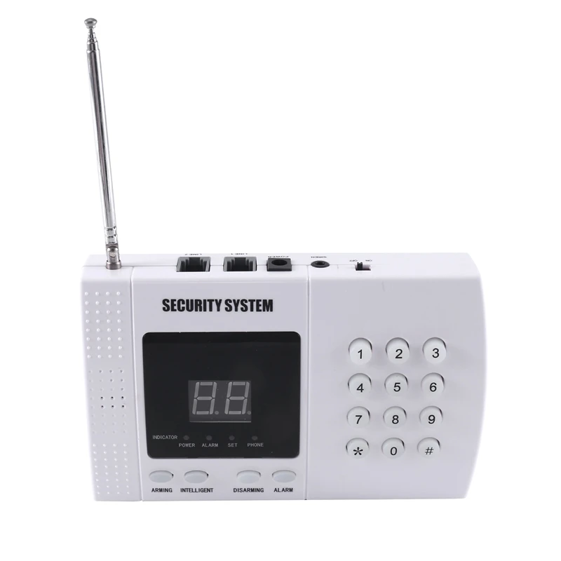 NEW-Anti-Theft Alarm Wireless Probe Infrared Alarm Equipment System Siren 99 Zone Call US Plug