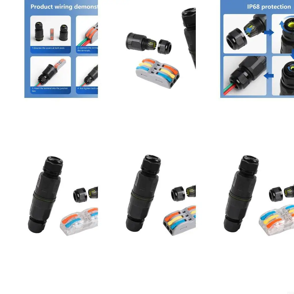 193A 2/3Pin Electrical Terminal Adapter Wire Connector for Agriculture Machinery