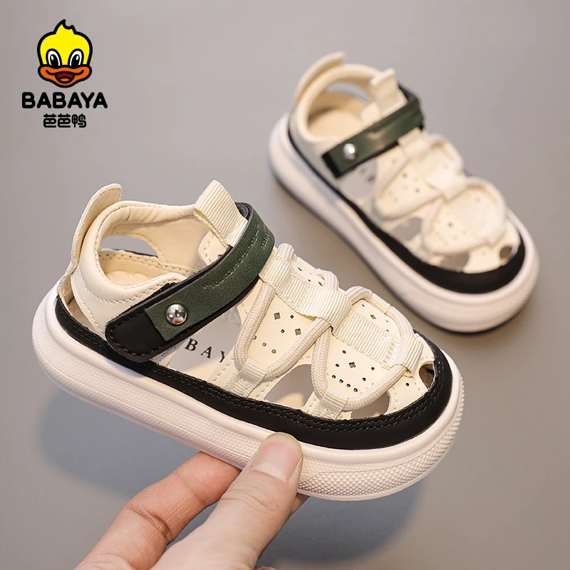 Babaya Children\'s Sandals Boys Beach Shoes Baby Shoes Summer 2023 New Girls Casual Shoes for Kids