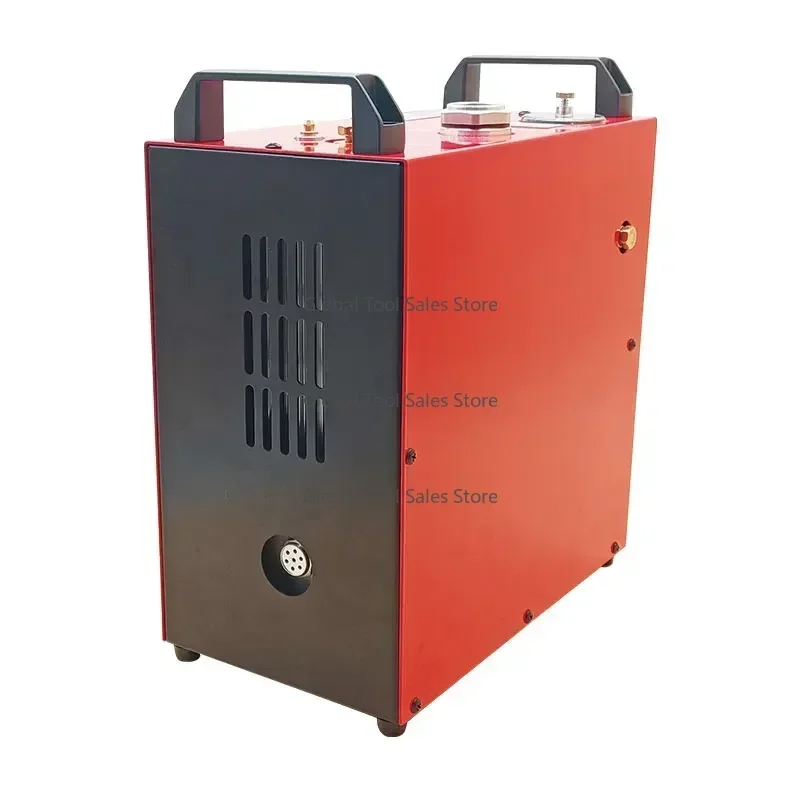 GX-E-CS4 400bar Portable Piston Air Compressor – 12V/110V/220V (Oil-Water Separation)