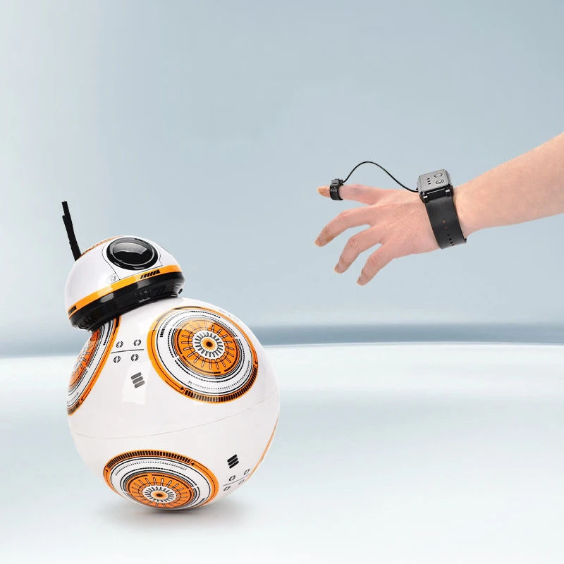 Bb8 Inteligentny robot Maglev Star Wars Bezprzewodowy pilot zdalnego sterowania z dźwiękiem Inteligentny robot Elektroniczne zabawki Prezenty