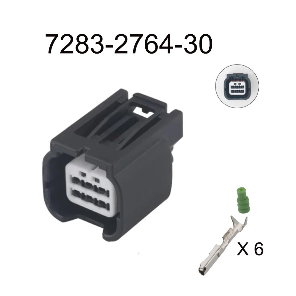 Imagem -03 - Conector Impermeável do Fio do Homem e da Fêmea Tomada Terminal Automotivo Pin 7282276430 7283-2764-30 100 Grupo