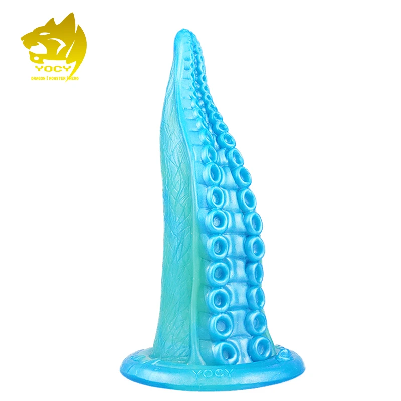 

YOCY Tentacle Dildo Cruved G-Spot Stimulator Large Silicone Anal Plug Octopus Series Animal Dildos Colorful Sex Toy For Women