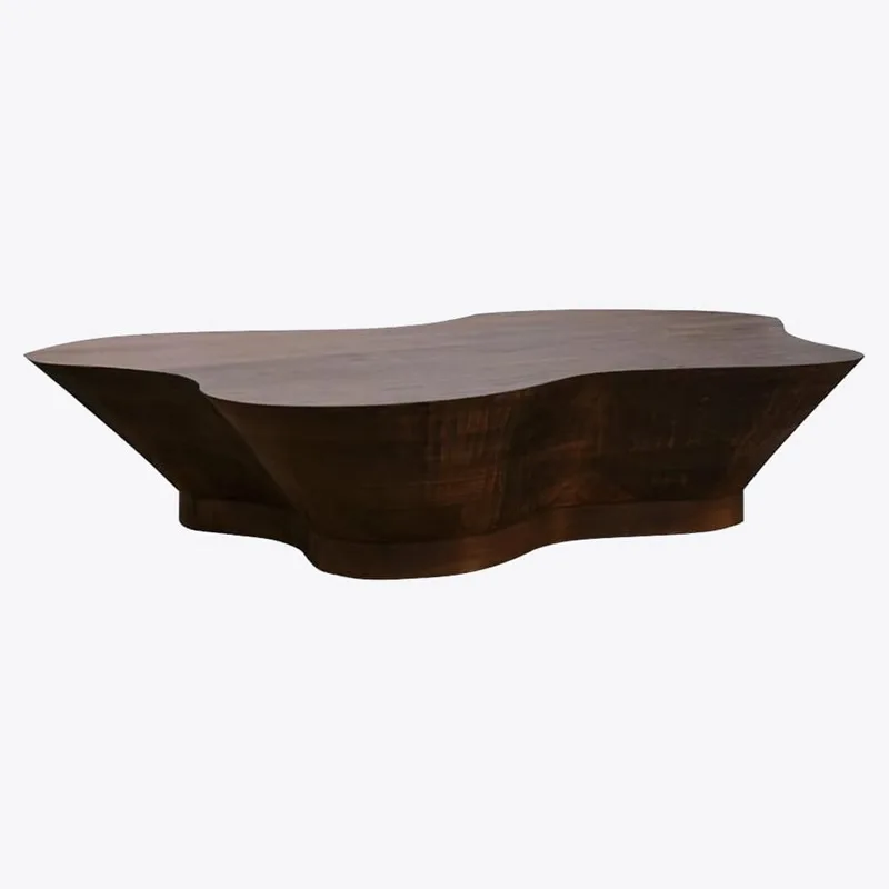 

Retro butterfly solid wood medieval coffee table