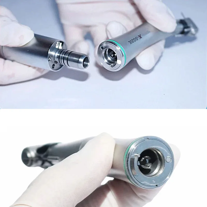 Dental Handpiece20:1  Low Speed Hand piece Contra Angle Handpiece X-SG20L With Led Fiber Optic External irrigation