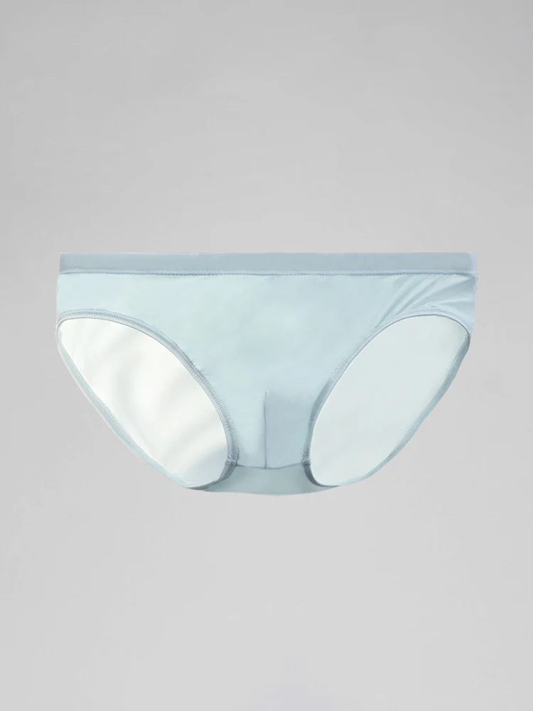 Men's Ice Silk Briefs, Ultra Thin Low Rise Breathable Summer Underwear, Trendy Stylish Sexy Mini Triangle Panties for Men