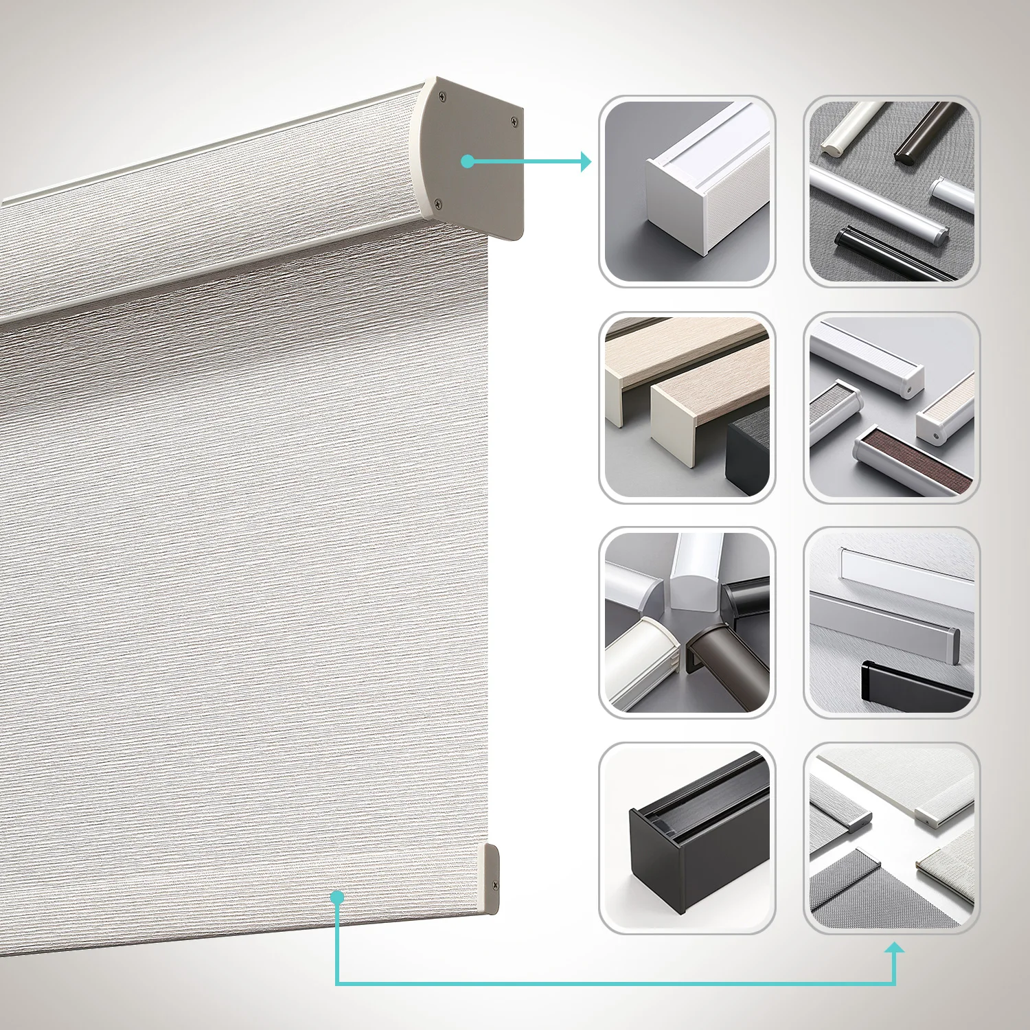 Persianas enrollables motoriza - Smart Home Blinds reseña y precio