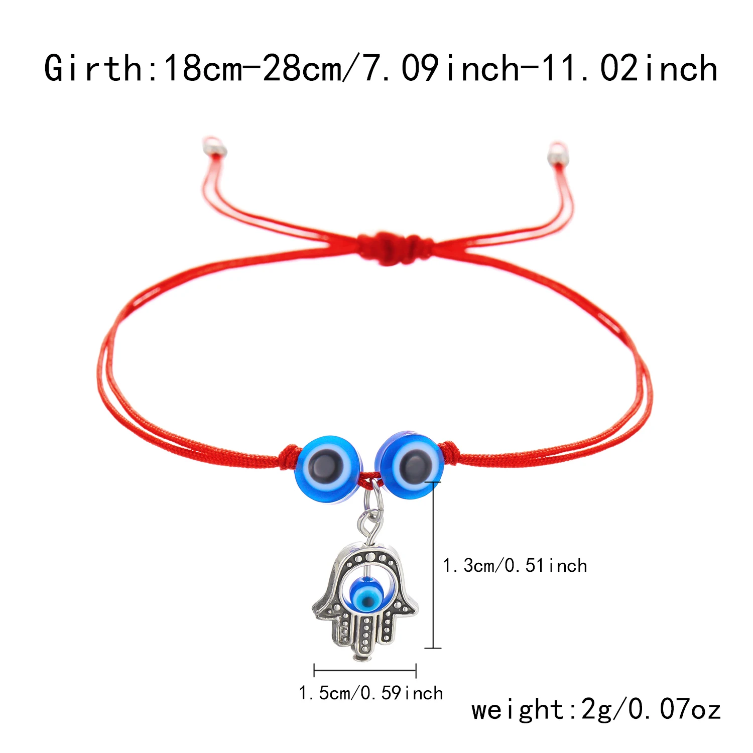 Neues Design 10 Stil Glück rotes Seil blau bösen Blick Armbänder für Frauen handgemachte geflochtene Paar Armbänder Amulett Freundschaft Schmuck – Detail 37