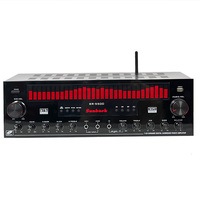New Bluetooth 5.4 high-power 7-channel power amplifier fiber coaxial lossless decoding U disk playback dynamics SR-5500
