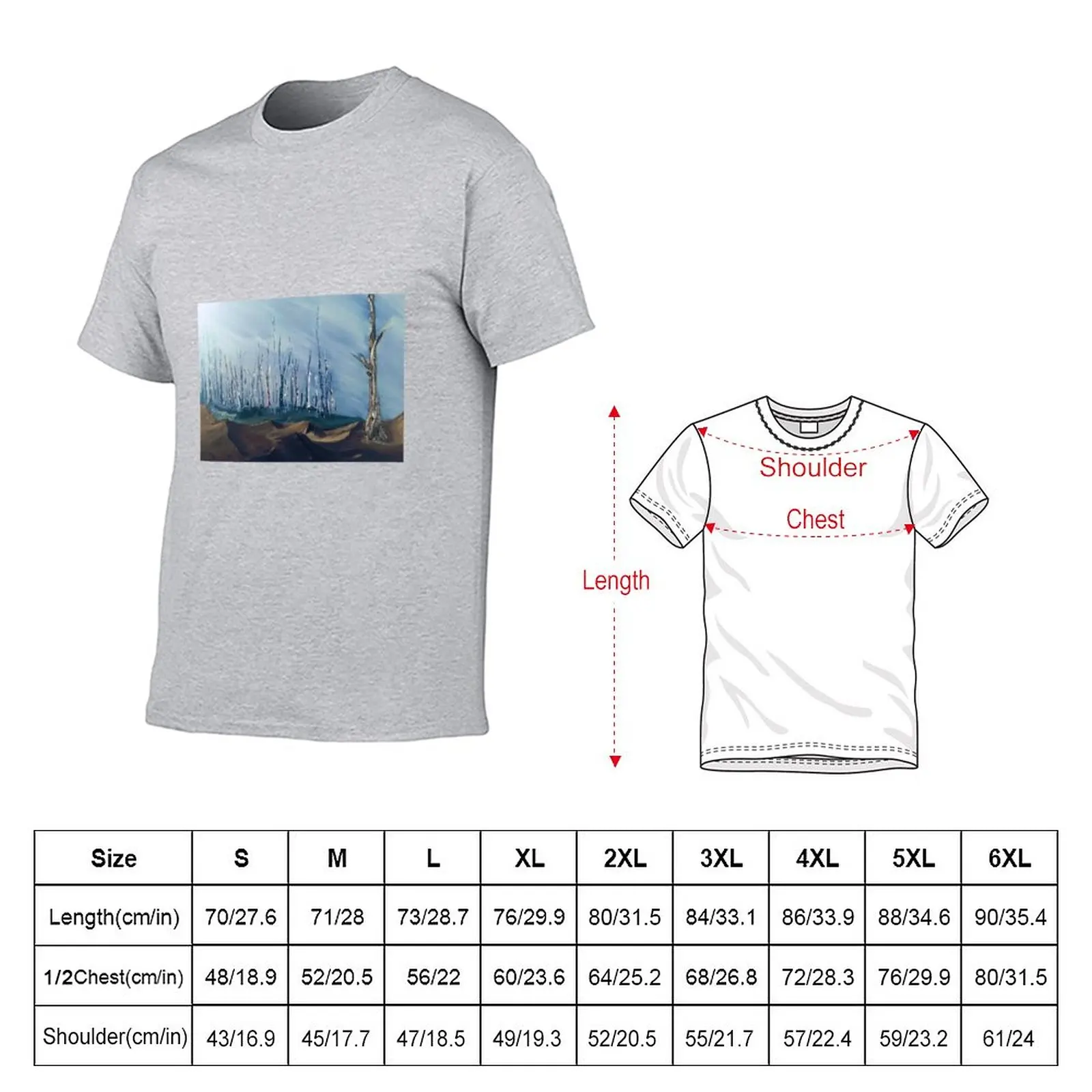 New The lonely tree the lonely tree T-Shirt custom t shirts aesthetic clothes men t shirt