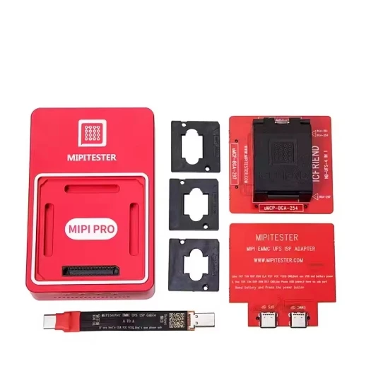 MiPi Pro Box with 254 and 153 and 297  Adapter and ISP Adapter and ISP Cable (Simplified Version)